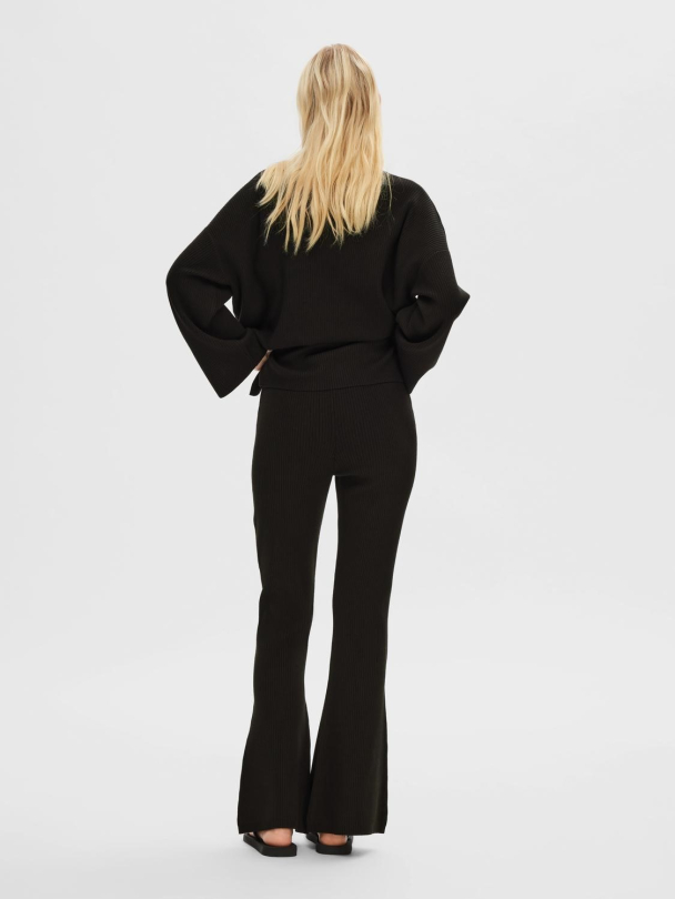 SELECTED FEMME Karo Flared Pants - Image 6
