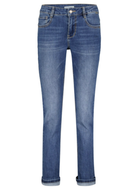 Kate Turn Up Blue Denim  | Kate Turn Up Blue Denim fra Red Button