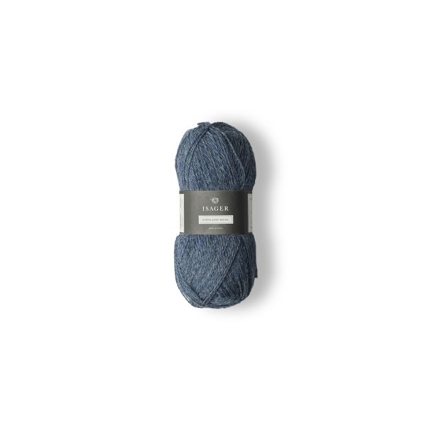 Highland Wool Denim Bllue