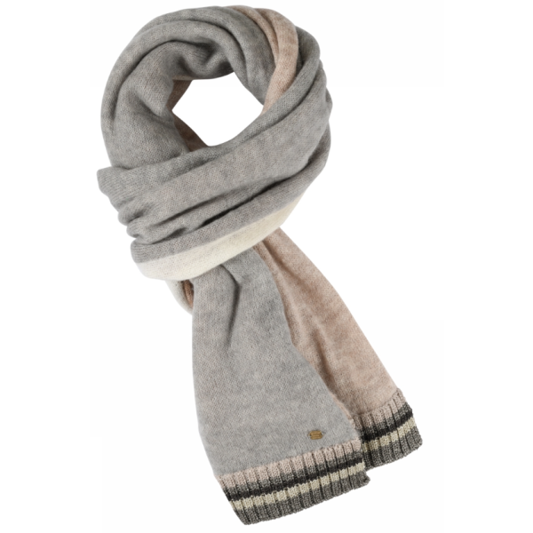 Etine, striped lurex scarf