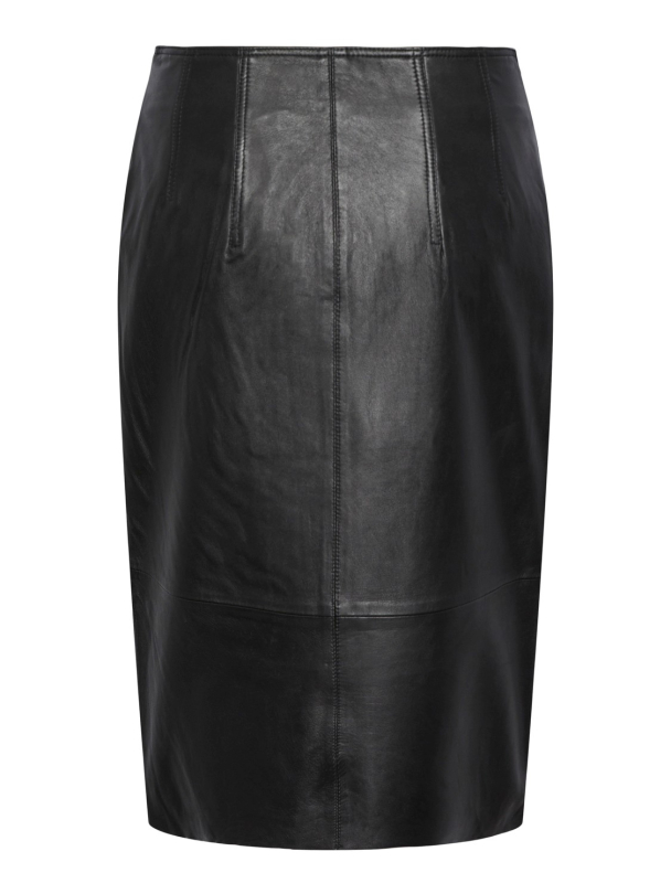 Y.A.S Millie Leather Skirt - Image 5