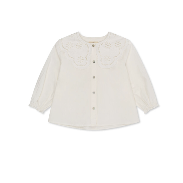 Konges Slojd Rilo Collar shirt optic white