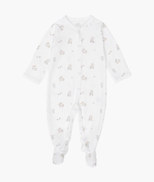 LIVLY - PARADE SIMPLICITY FOOTIE AUTUMN PARADE/WHITE