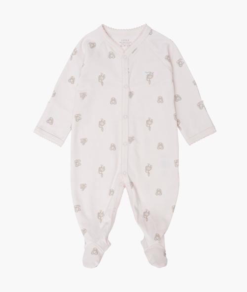 LIVLY - BUNNY MARLEY SIMPLICITY FOOTIE PINK