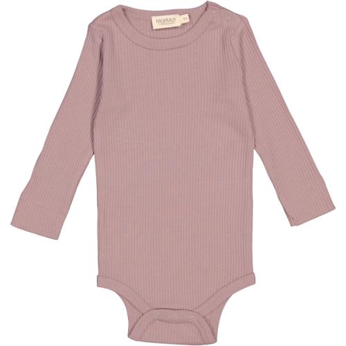 MARMAR - BODY PLAIN MODAL LS LIGHT MAUVE