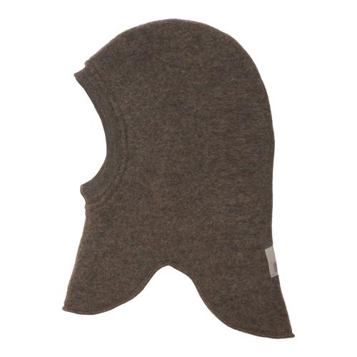 HUTTELIHUT - BALACLAVA WOOL COCOA BROWN