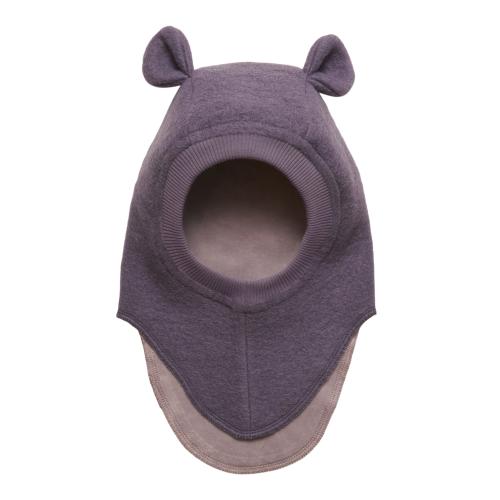 HUTTELIHUT - BALACLAVA PLYS WOOL PURPLE SAGE