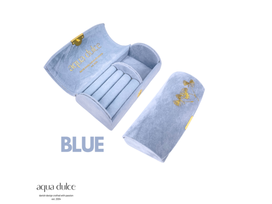 Smykkeskrin - Blue Velour