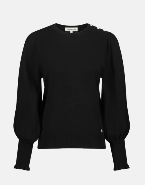 Molly Balloon Pullover Black |  Molly Balloon Pullover Black fra Fabienne Chapot