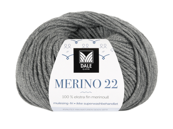 Merino 22 Grå melert