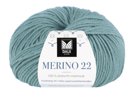 Merino 22 Aquagrønn