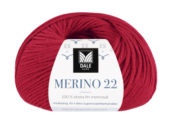 Merino 22 Rød