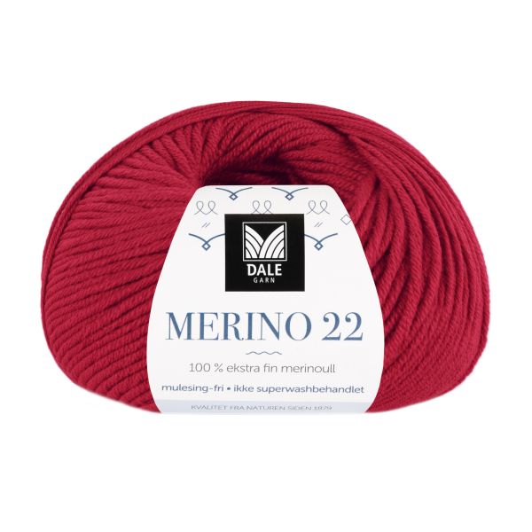 Merino 22 Rød