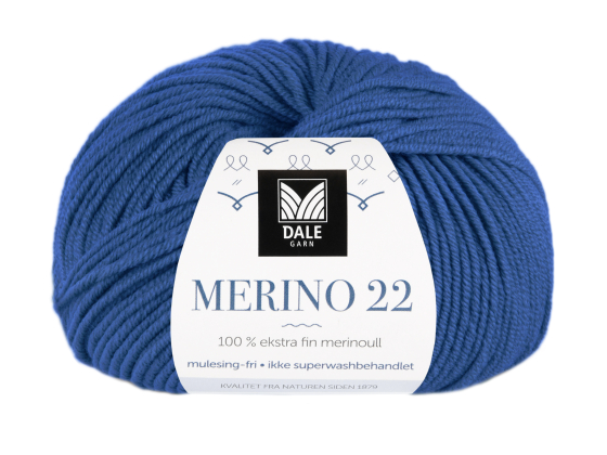Merino 22 Klar blå