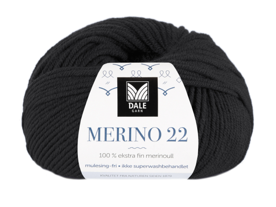 Merino 22 Svart