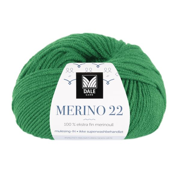 Merino 22 Skarp grønn