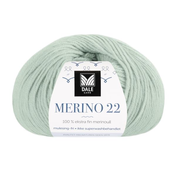 Merino 22 Mintgrønn