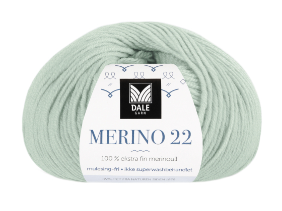 Merino 22 Mintgrønn
