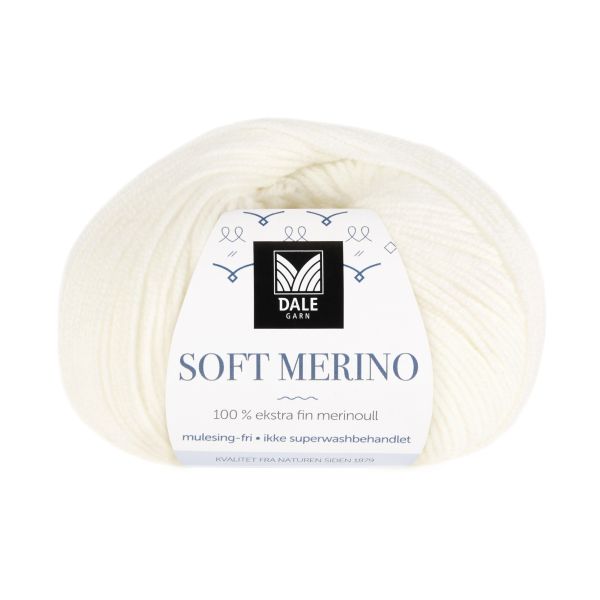Soft Merino Hvit
