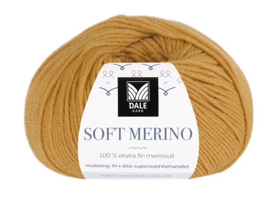 Soft Merino Mais gul