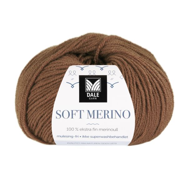 Soft Merino Varmbrun
