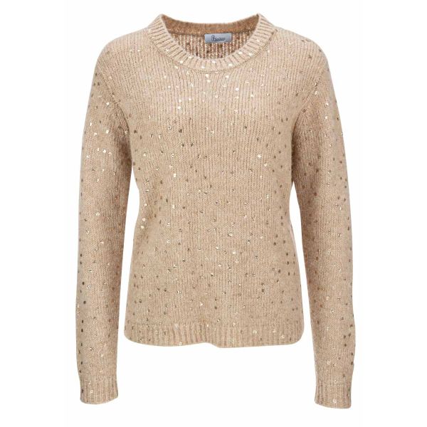 Pullover W/Foil Print Dots  | Pullover W/Foil Print Dots fra Princess Goes Hollywood