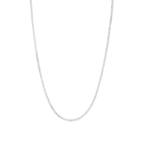 SAFFI NECKLACE 43 CM SILVER