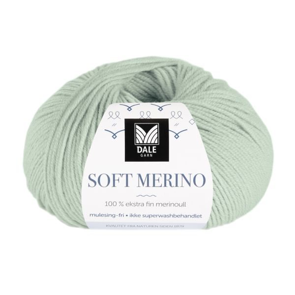 Soft Merino Mint grønn