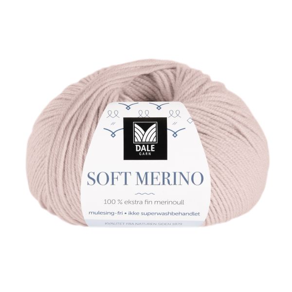 Soft Merino Pudderrosa