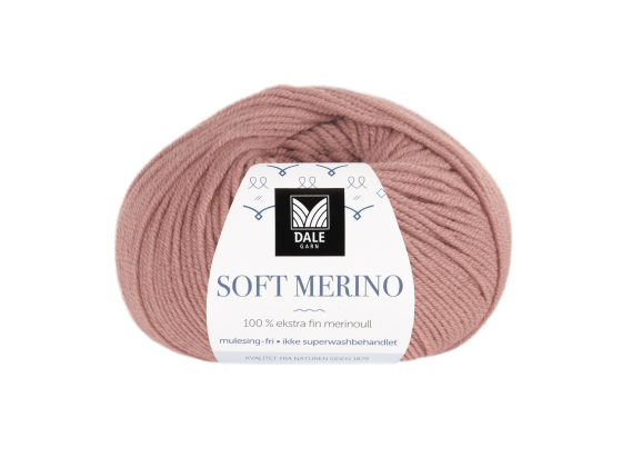 Soft Merino Dus rose