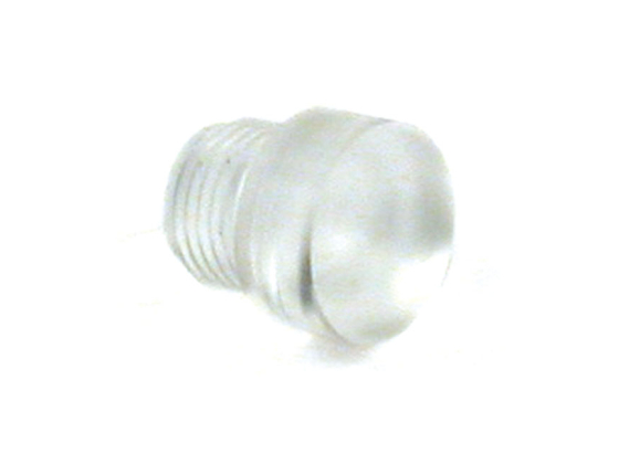 CLEAR PLASTIC PLUG, SHORT