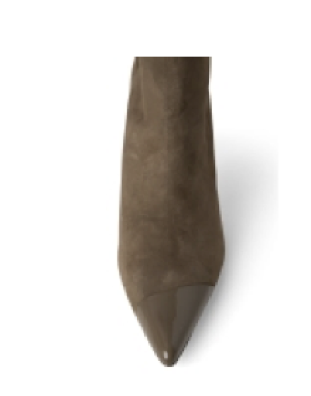 Alia Suede Boots - Army - Image 2