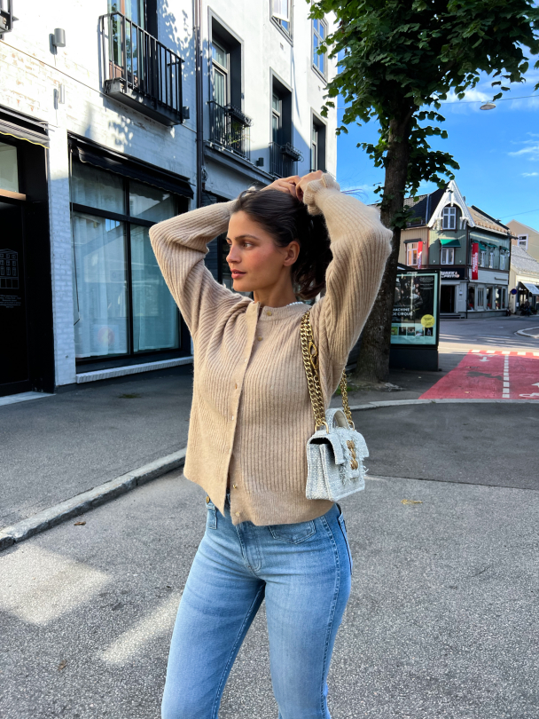Cuddie Knit Cardigan - Nomad - Image 8