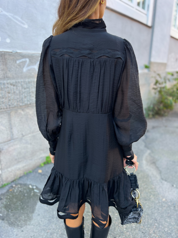 Ponira Dress - Black - Image 3