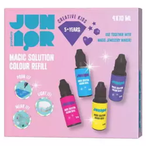 Magic jewellery maker refill gel 4×10 ml magisk gel