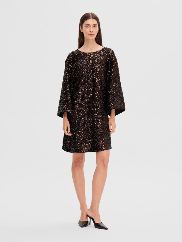 SELECTED FEMME Mallie Sequin Dress - Image 5