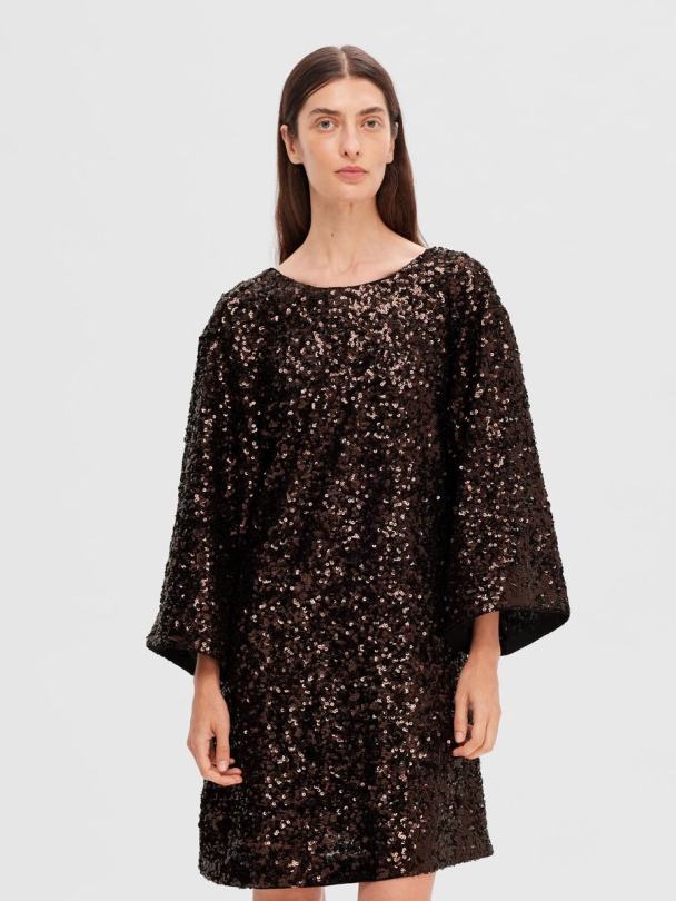 SELECTED FEMME Mallie Sequin Dress - Image 6