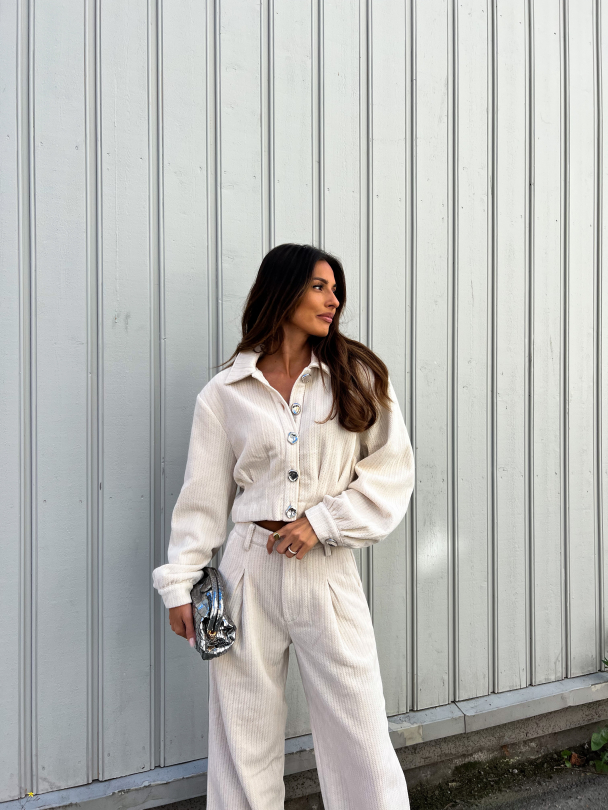 Elenora Jacket - Off white Structure - Image 6