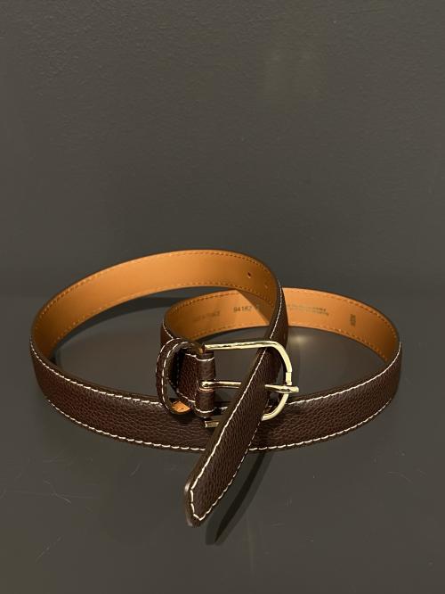 Brown Calfskin Belt