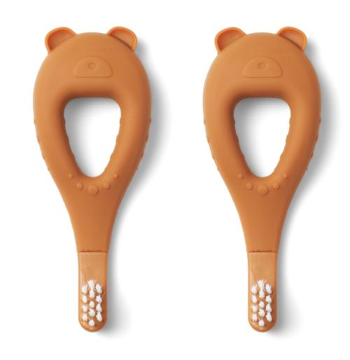 Liewood | Janelle Tannbørste 2-pk - Mustard