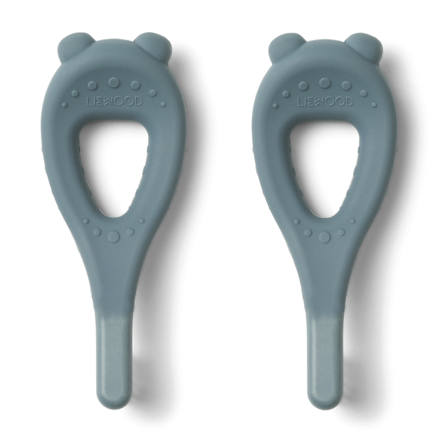 LIEWOOD - JANELLE TANNBØRSTE 2-PK WHALE BLUE - Image 5