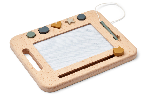LIEWOOD - VENEDA TEGNE-/AKTIVITETSBRETT FAUNE GREEN MULTI MIX - Image 2