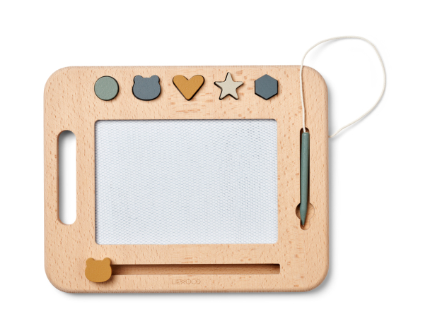 LIEWOOD - VENEDA TEGNE-/AKTIVITETSBRETT FAUNE GREEN MULTI MIX - Image 3