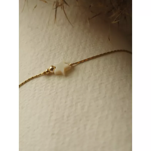 White Star Twist Bracelet