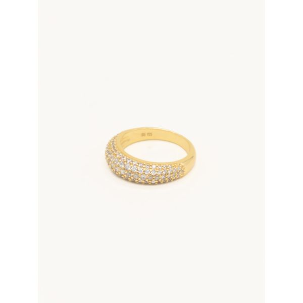 Slim Dome Ring Gold