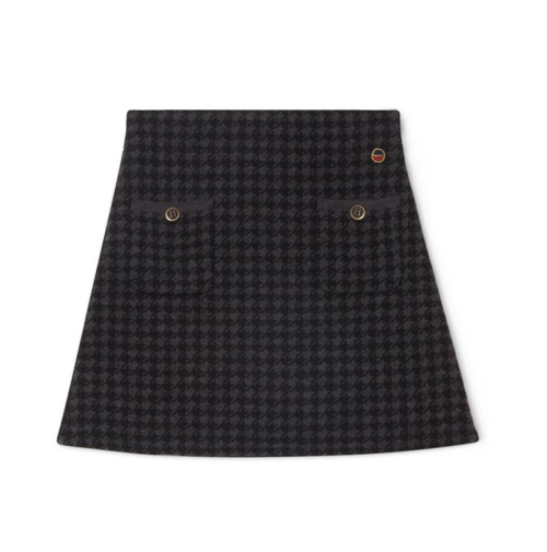 Minea Skirt Black/Antracite | Minea Skirt Black/Antracite fra Busnel