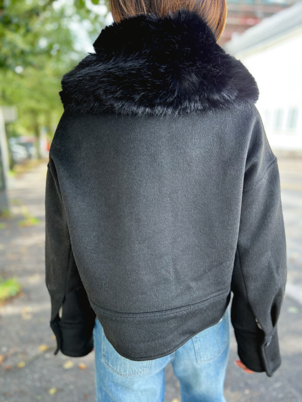 Charlie Jacket  Wool - Black  - Image 3