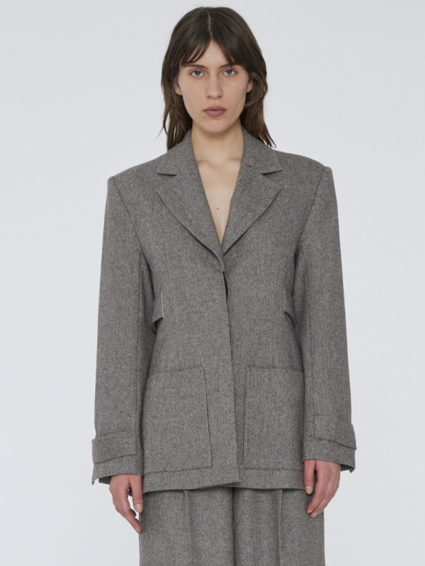 Herringbone Ring Blazer - Image 1