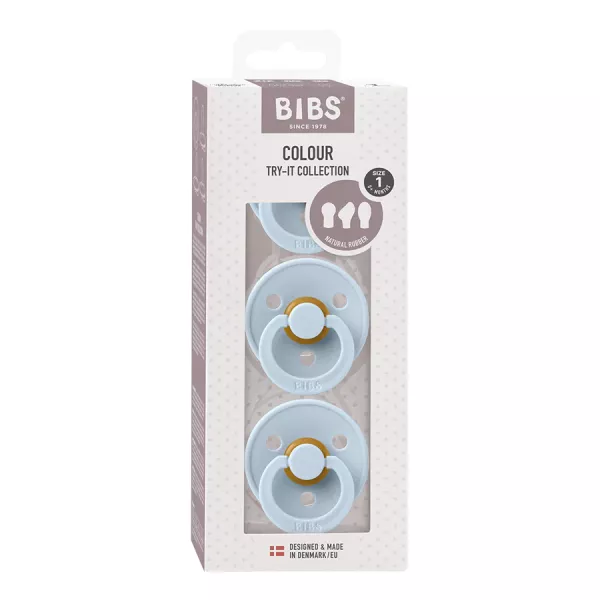 Bibs Try-It Collection 3pk - Baby Blue