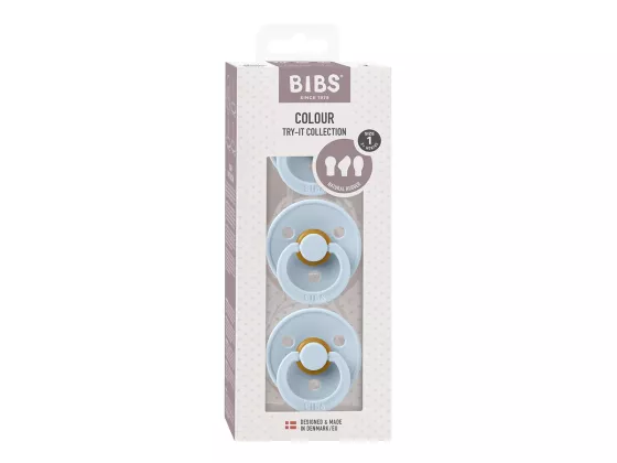 Bibs Try-It Collection 3pk - Baby Blue
